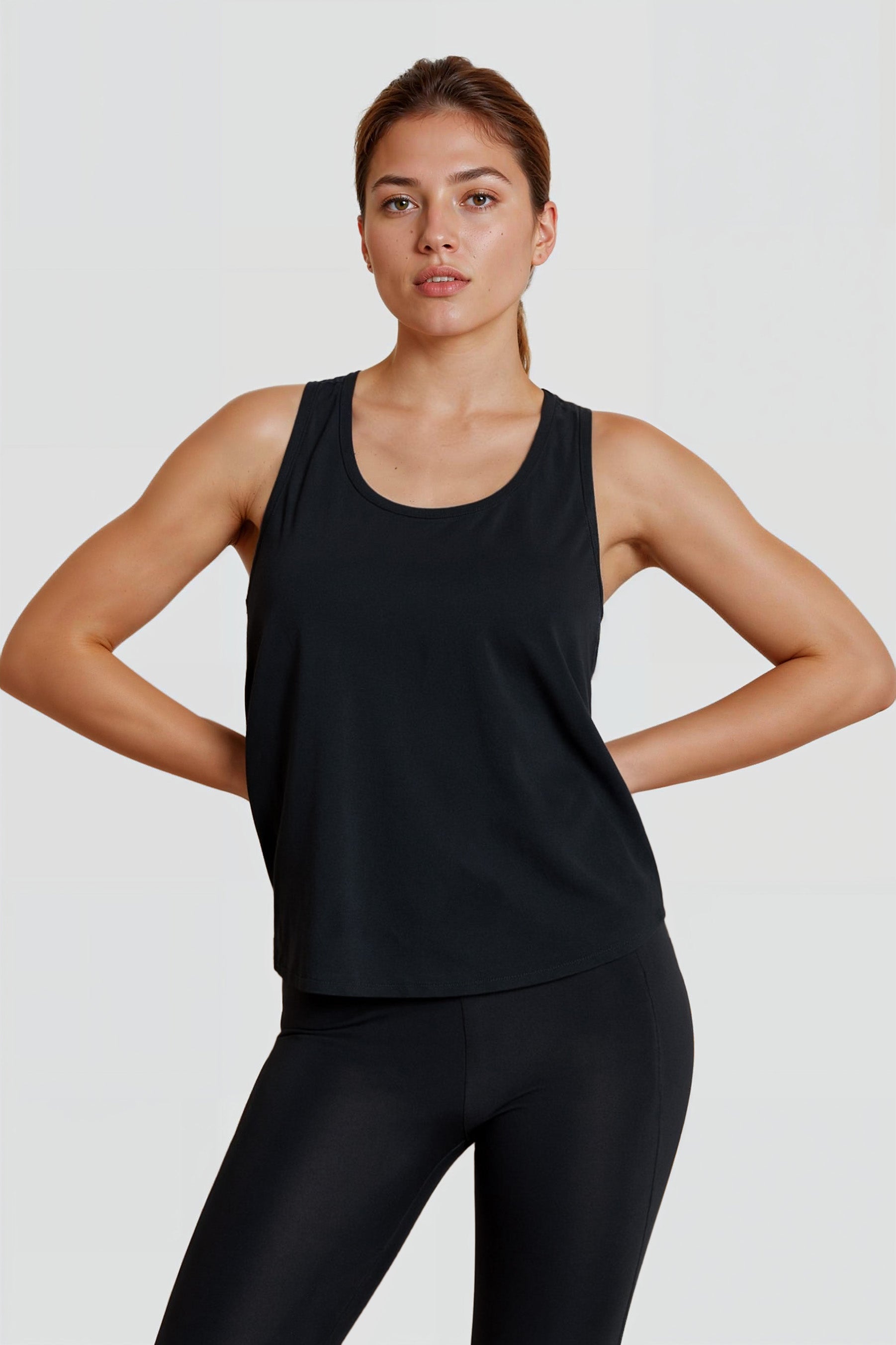 Reset Train Relaxed Tank, Black