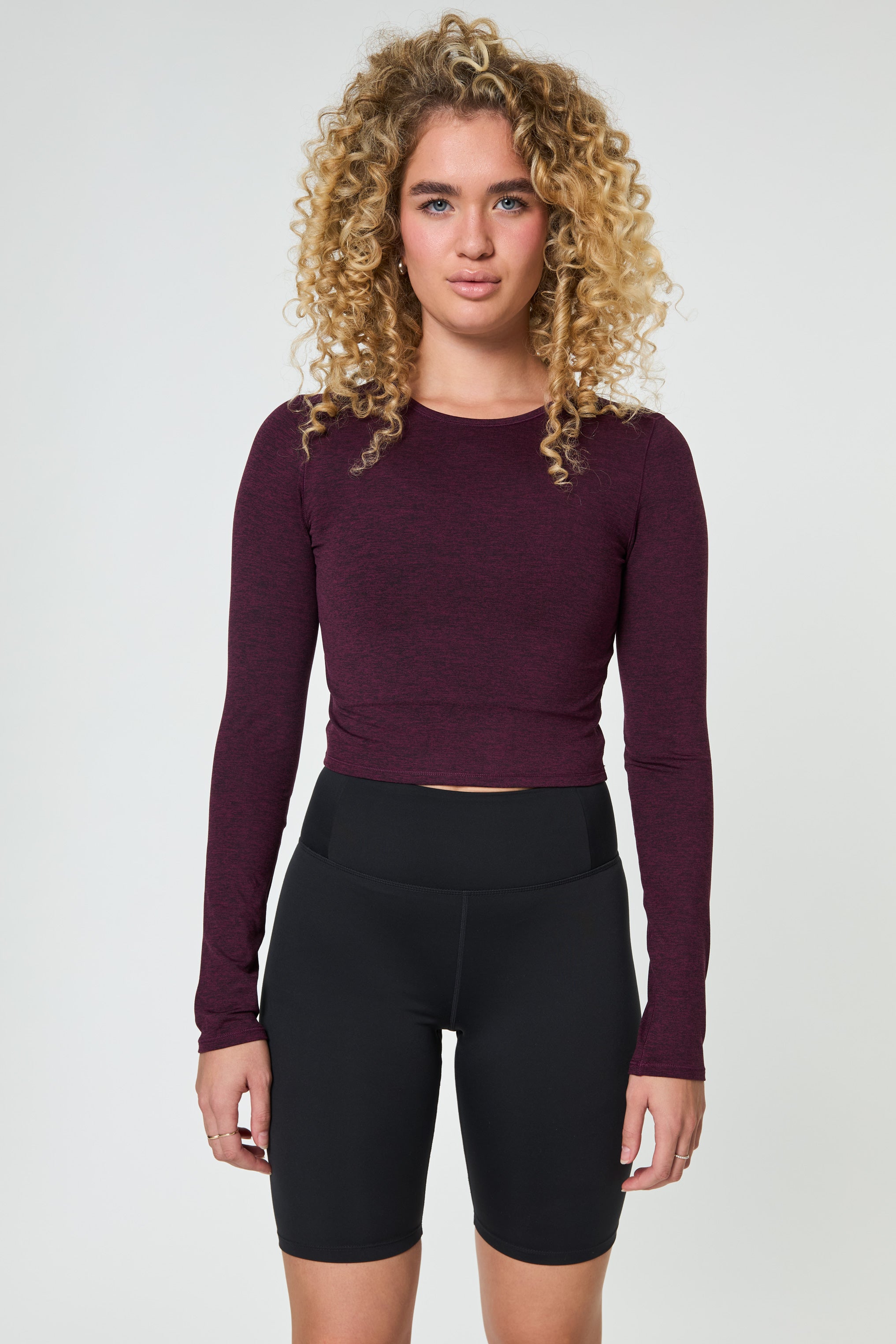 Reset Lift Long Sleeve, Plum