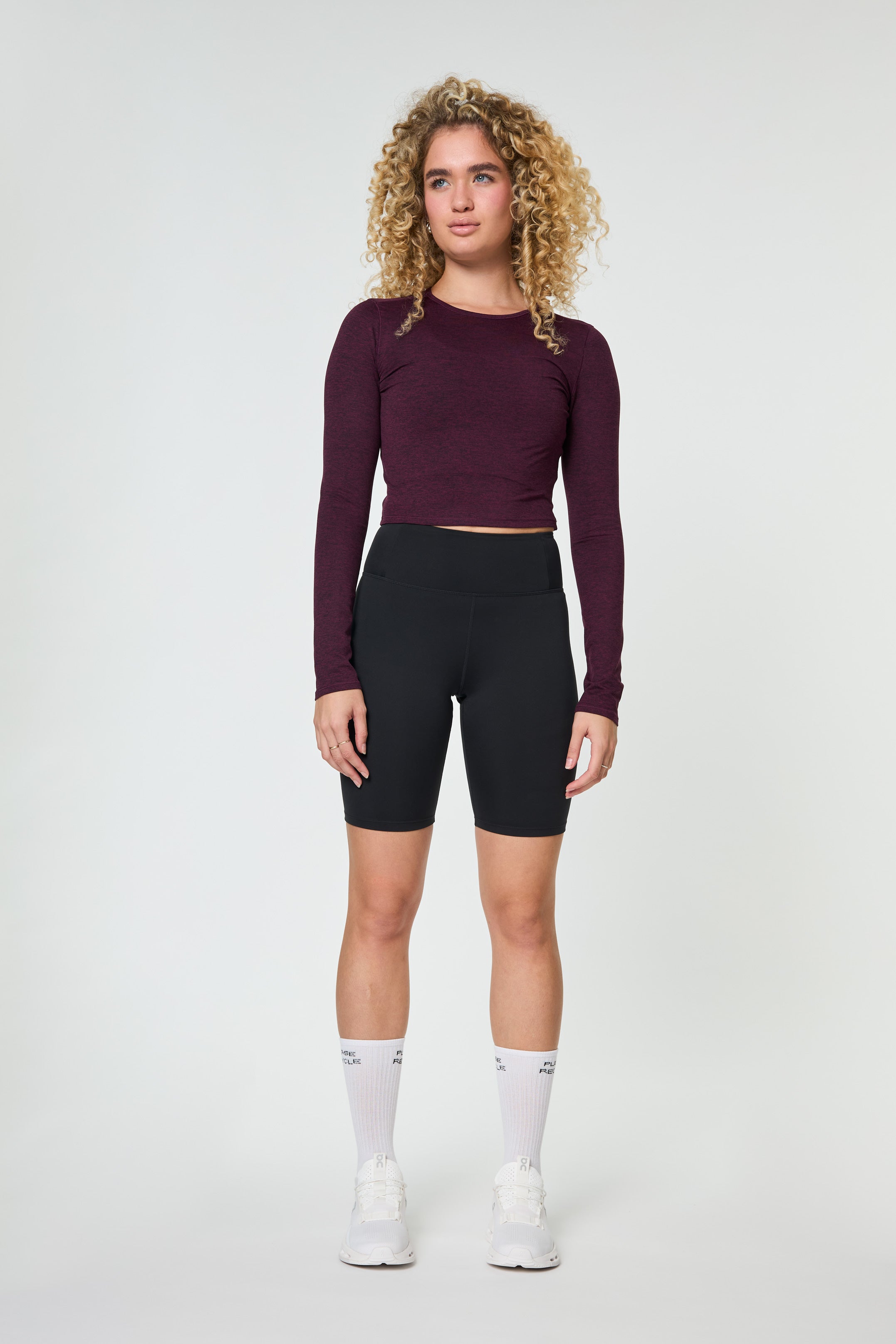 Reset Lift Long Sleeve, Plum