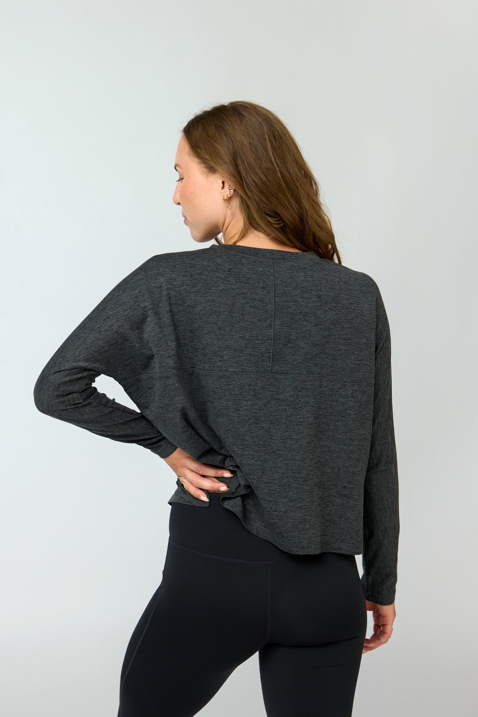 Reset Long Sleeve Tee, Moon