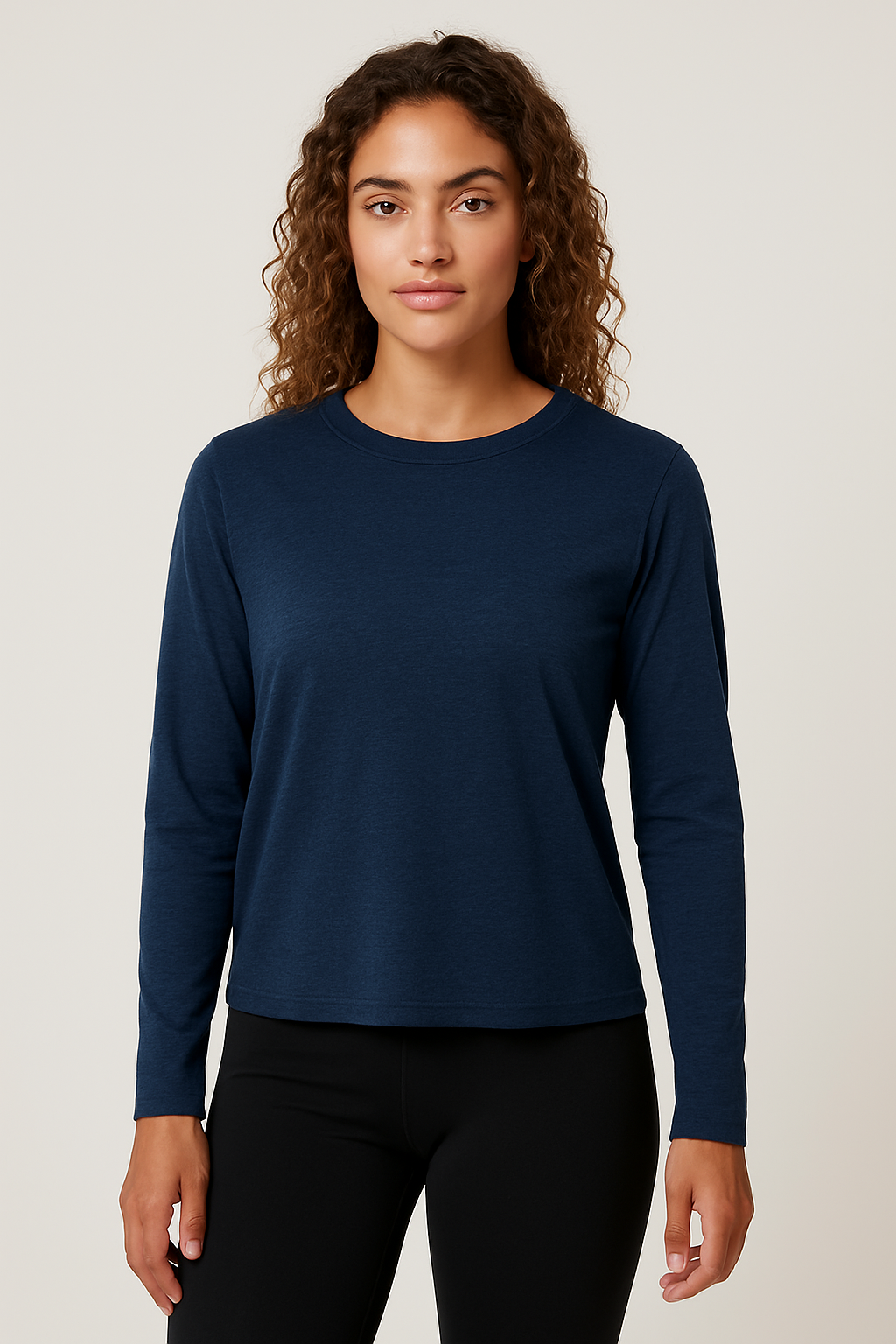 Reset Long Sleeve Tee, Midnight