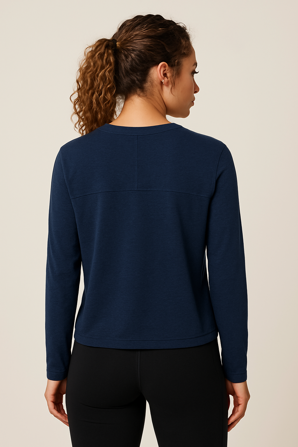 Reset Long Sleeve Tee, Midnight