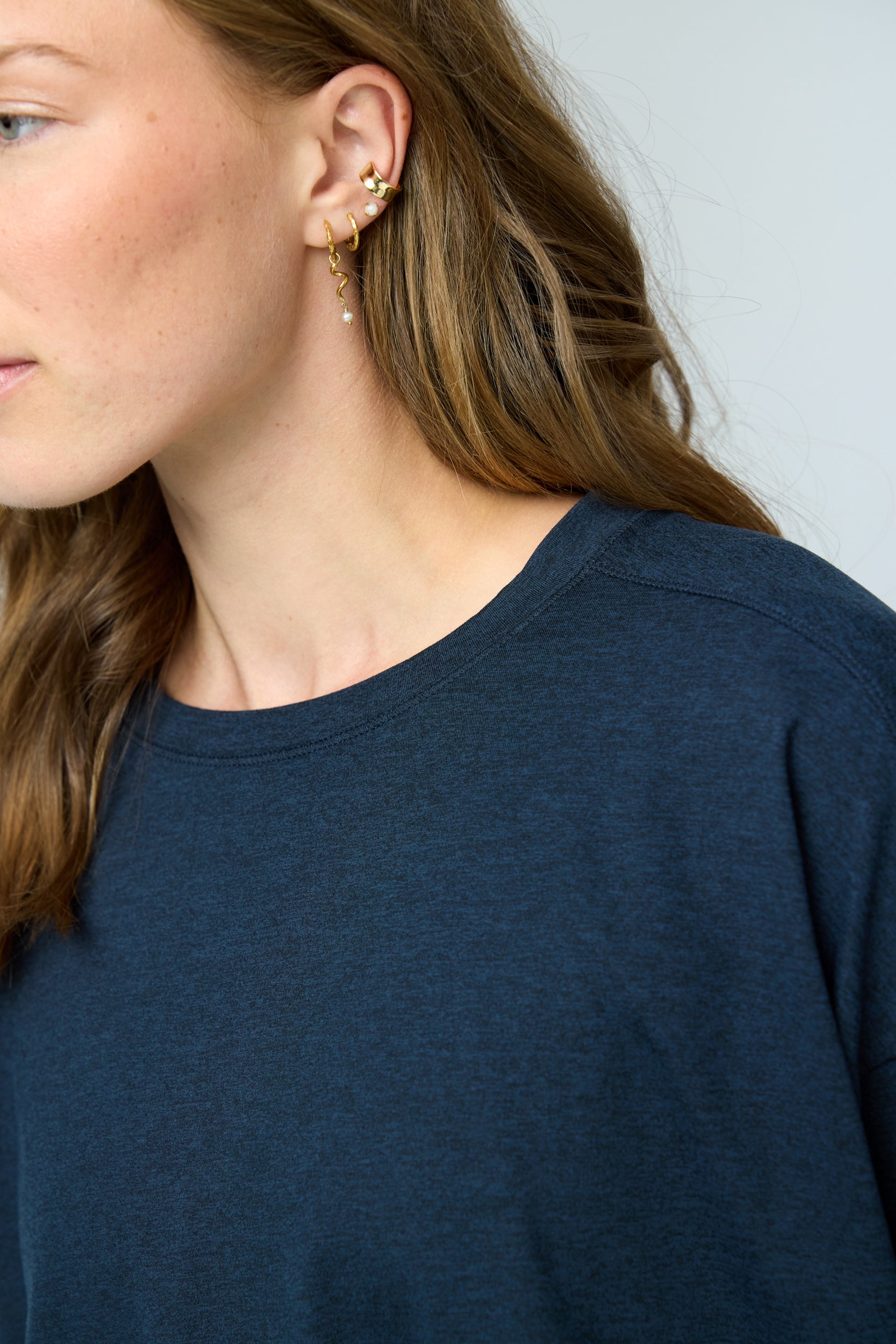 Reset Long Sleeve Tee, Midnight