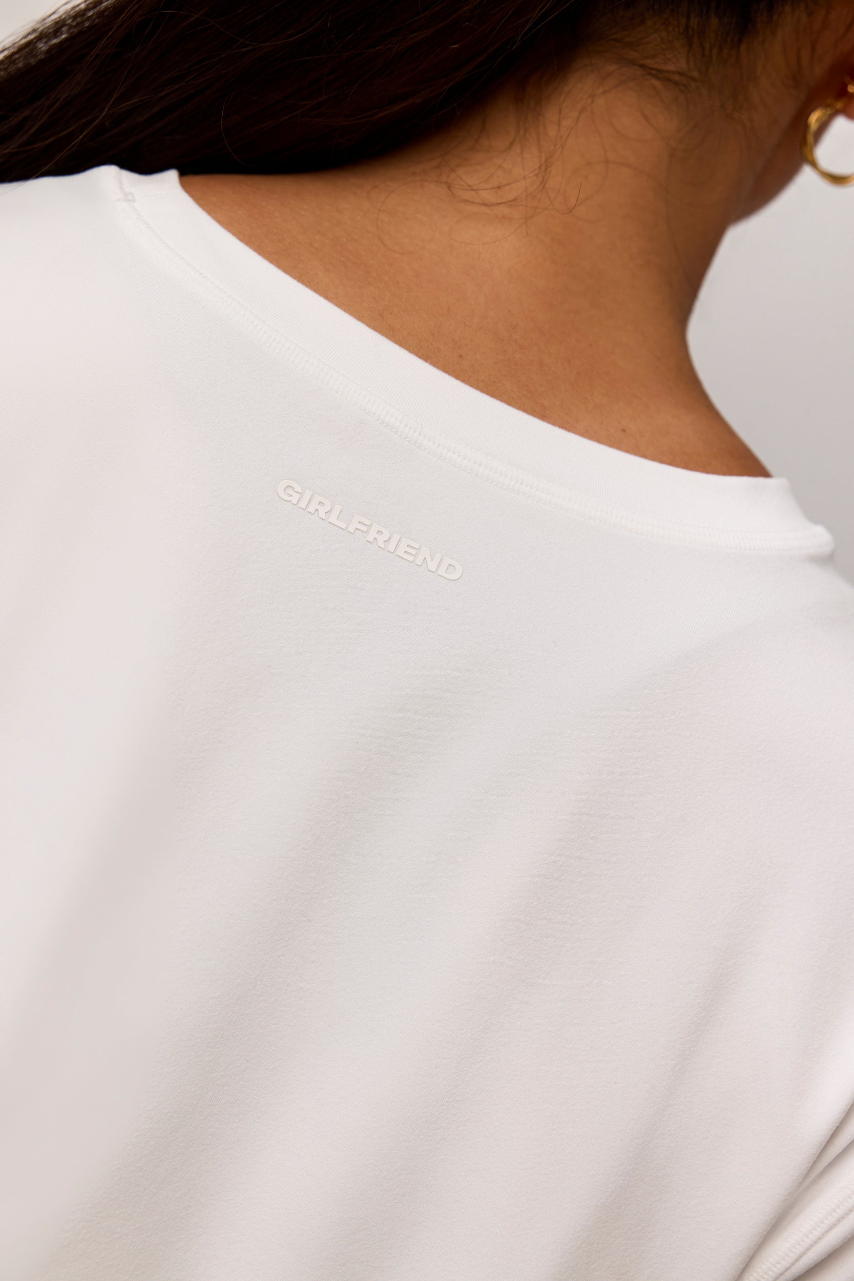 Reset Relaxed Workout Tee, Bright White