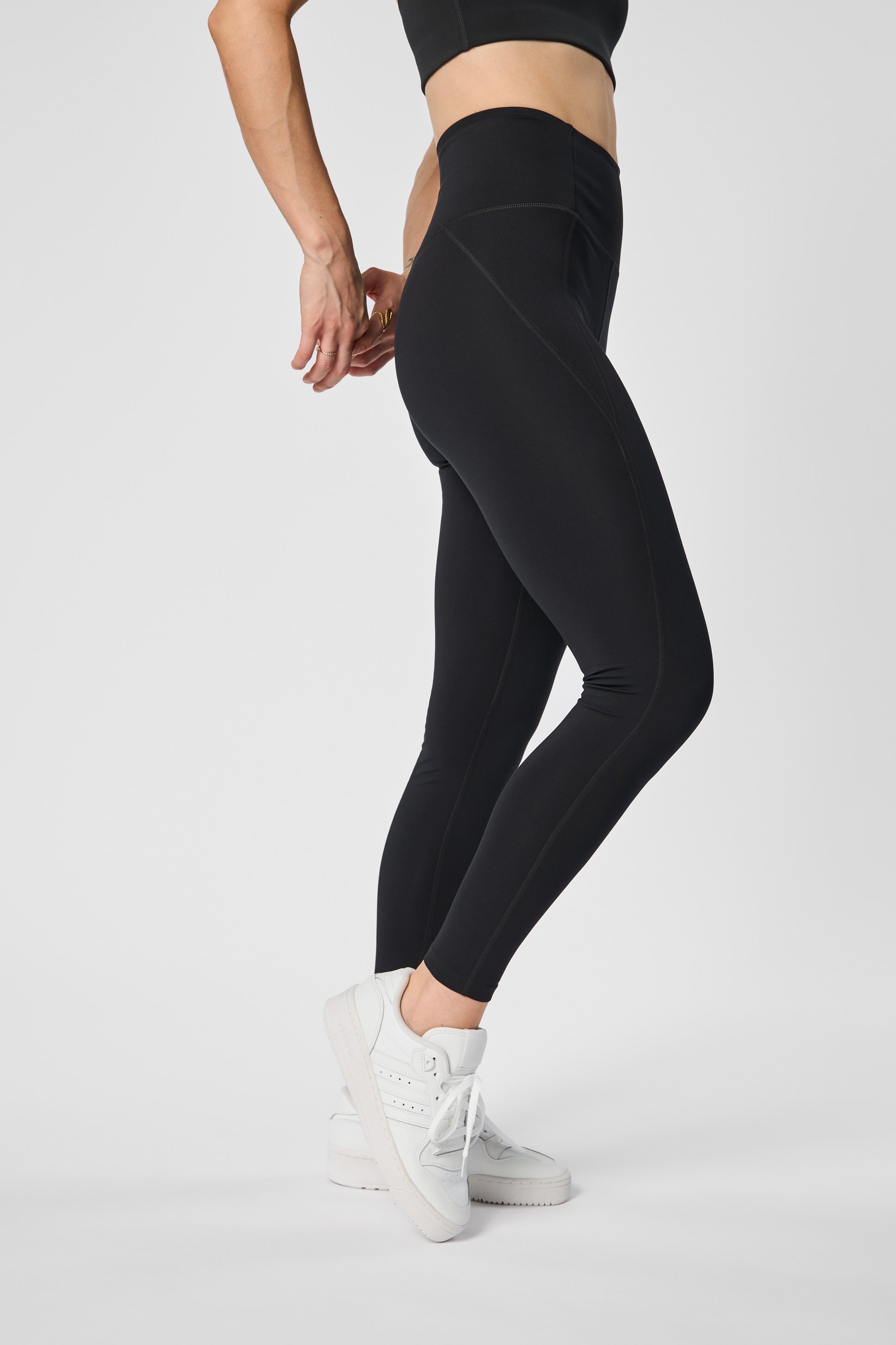 Compressive High-Rise Legging Long Black