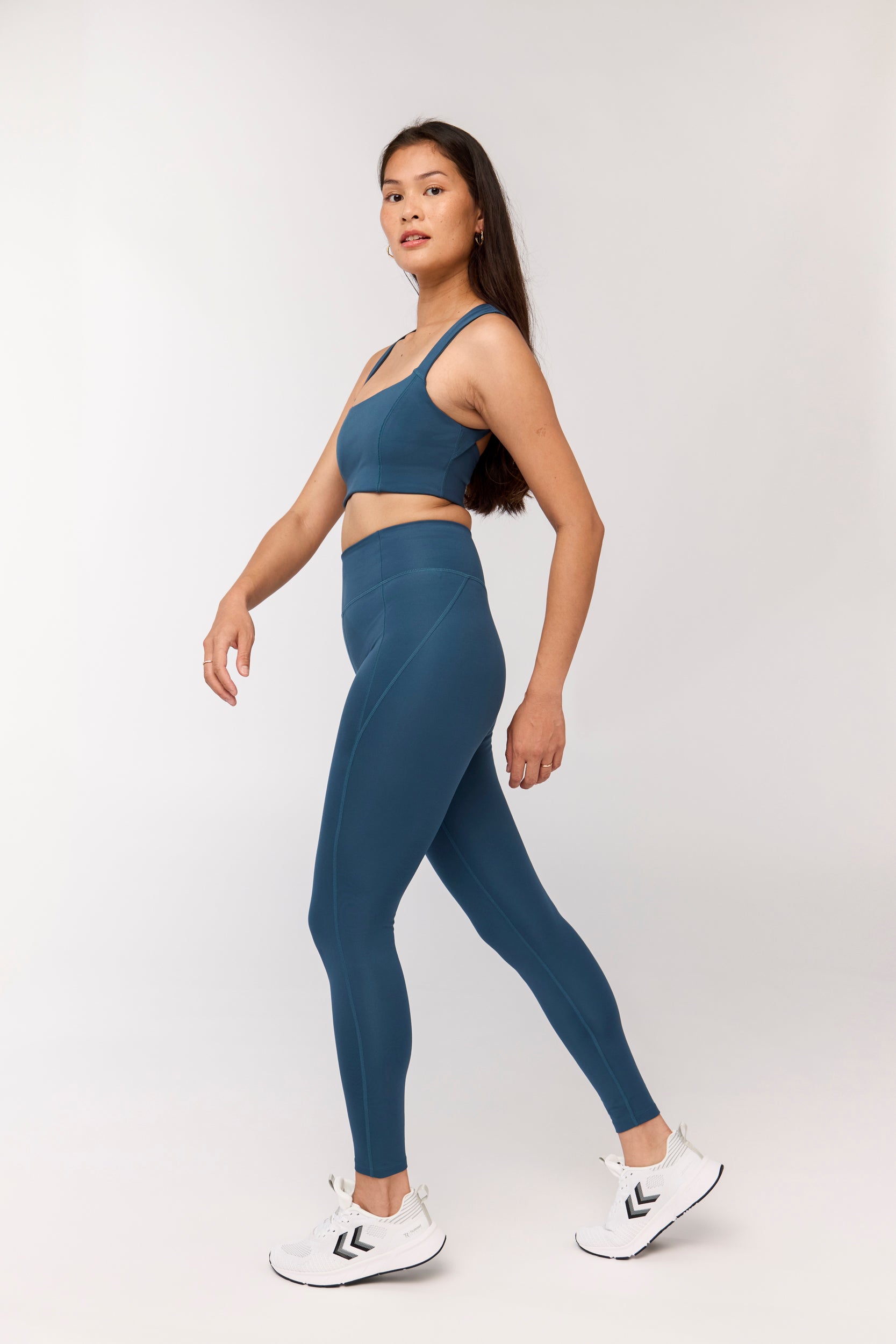 Compressive High-Rise Legging, Long, Ink