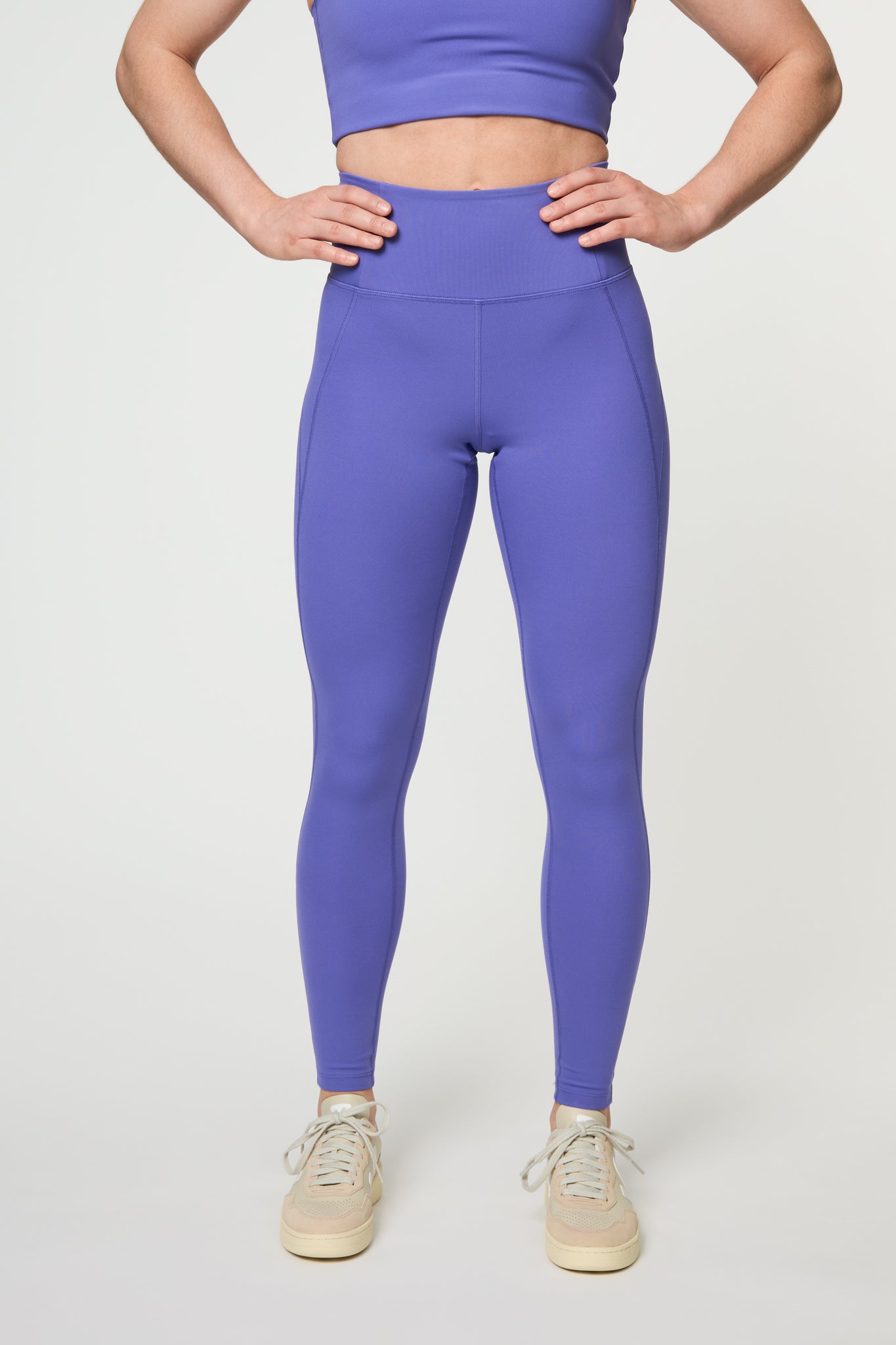 Compressive High-Rise Legging, Long, Wild Iris