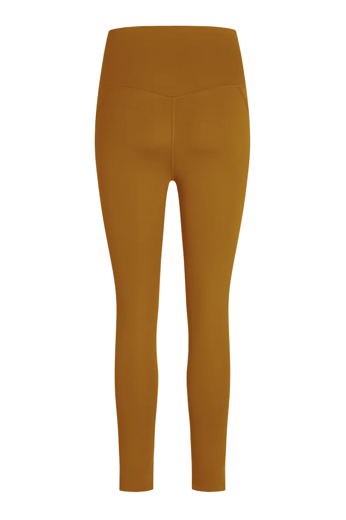 Compressive High-Rise Legging, 7/8, Saddle