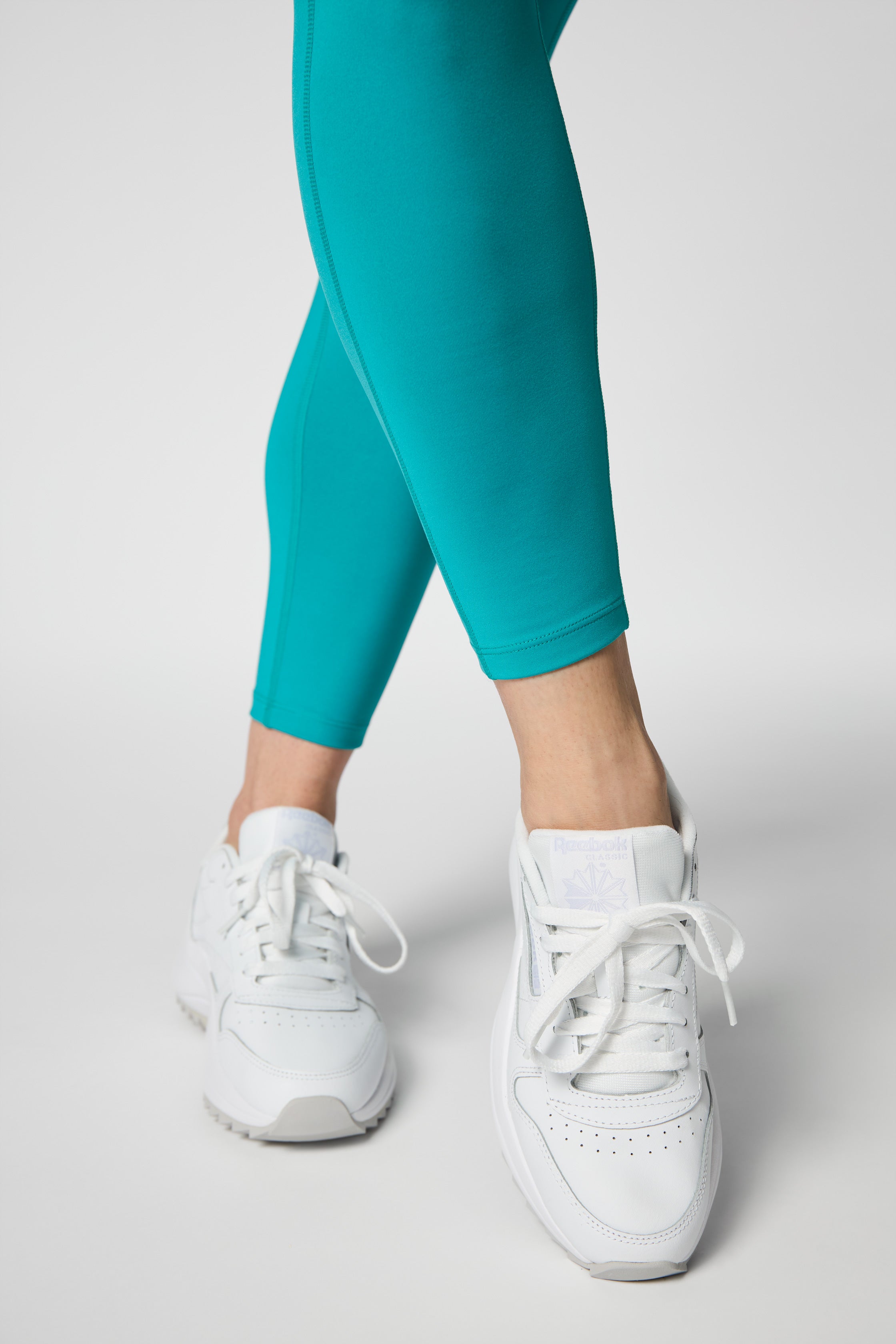 Compressive High-Rise Legging, 7/8, Peacock