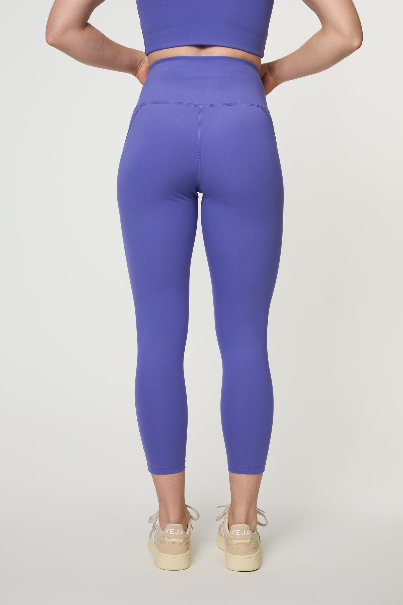 Compressive High-Rise Legging, 7/8, Wild Iris