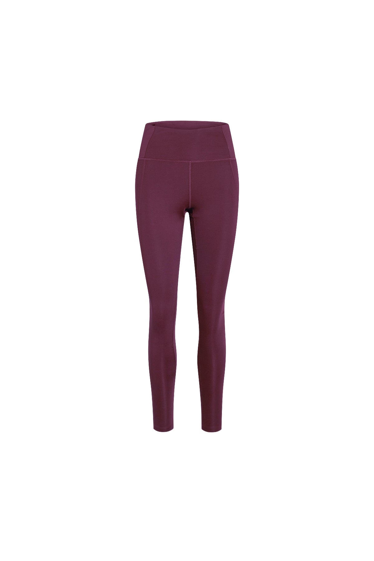 Compressive High-Rise Legging, 7/8, Plum