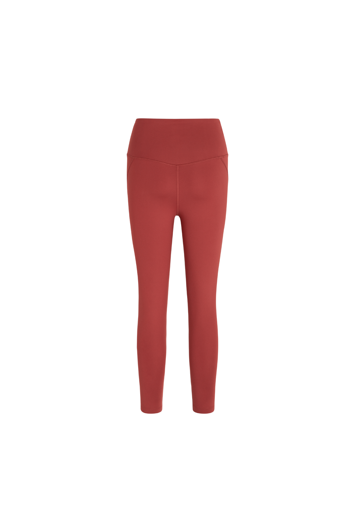 Compressive High-Rise Legging, 7/8, Ember