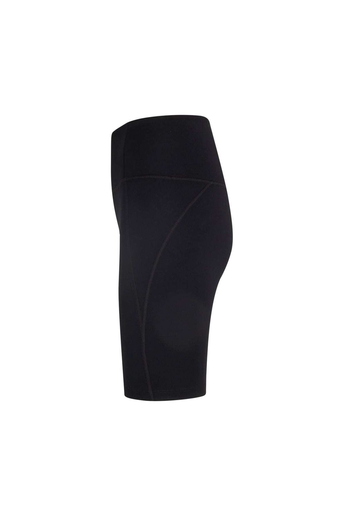 Compressive High-Rise Bike Shorts Black