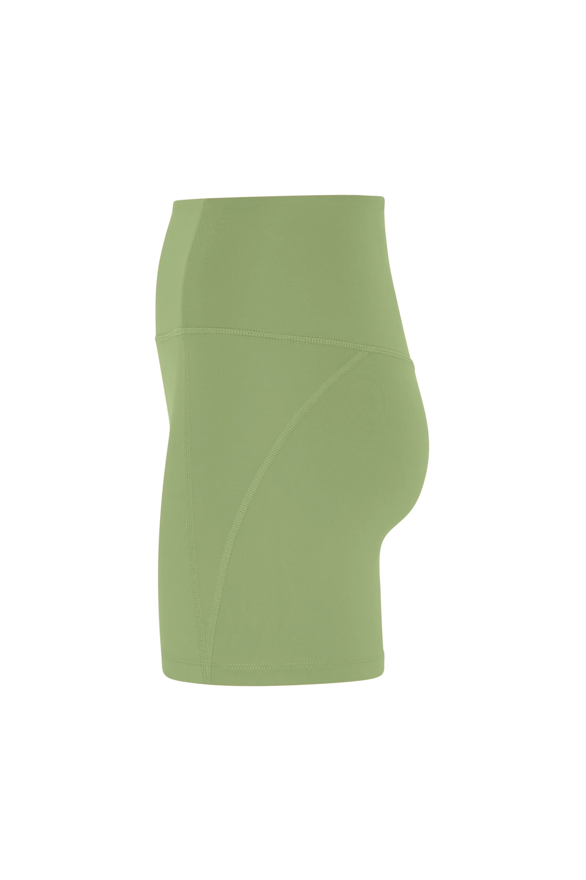 Compressive High-Rise Run Shorts Mantis