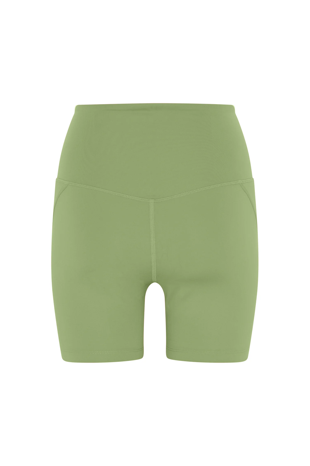 Compressive High-Rise Run Shorts Mantis