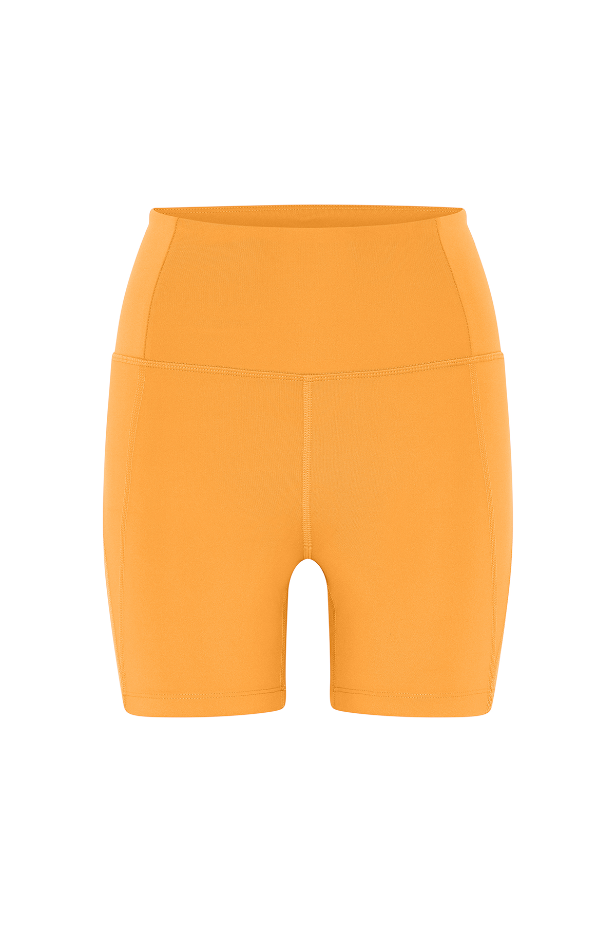 Compressive High-Rise Run Shorts Golden Glow