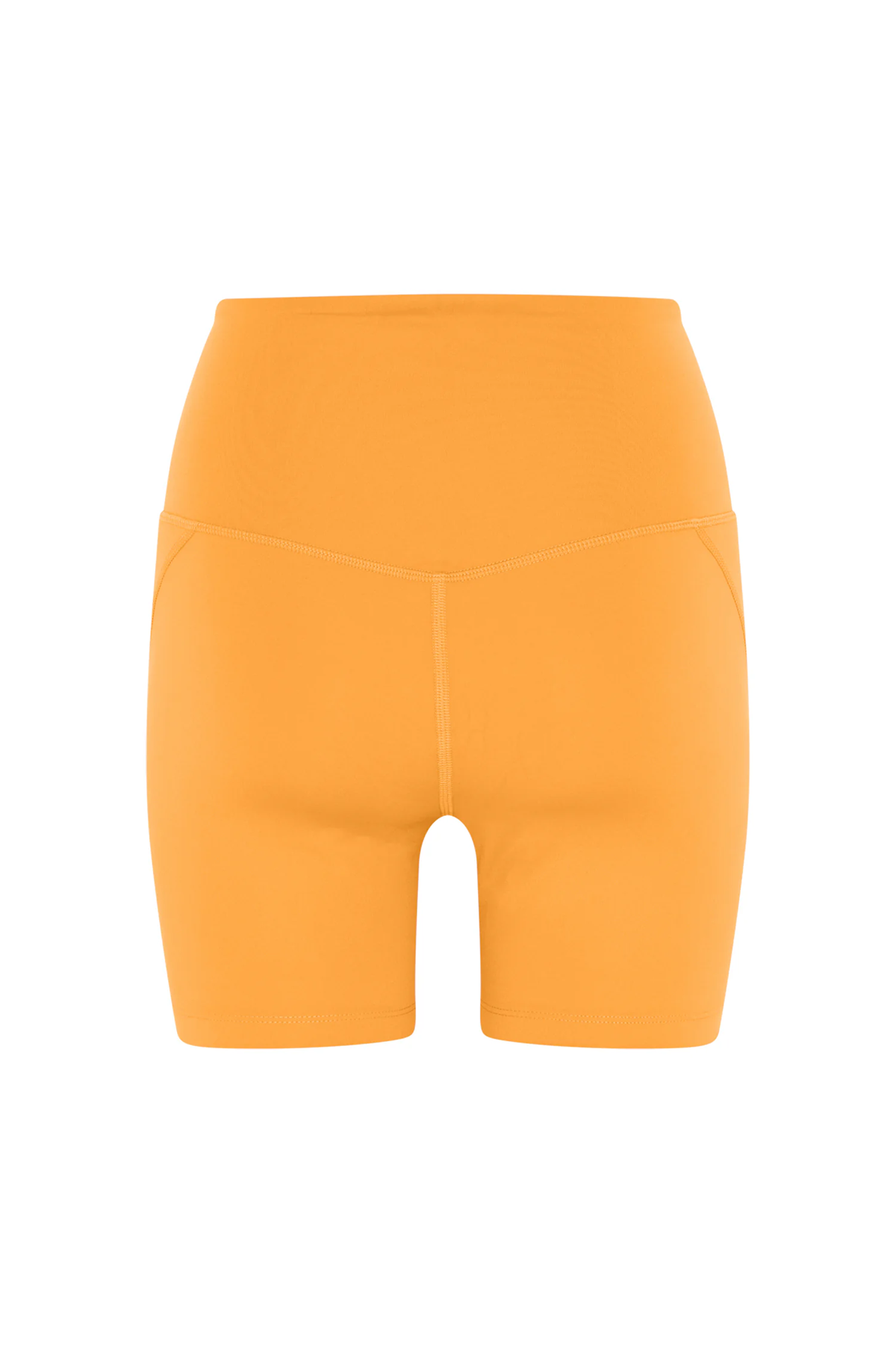 Compressive High-Rise Run Shorts Golden Glow