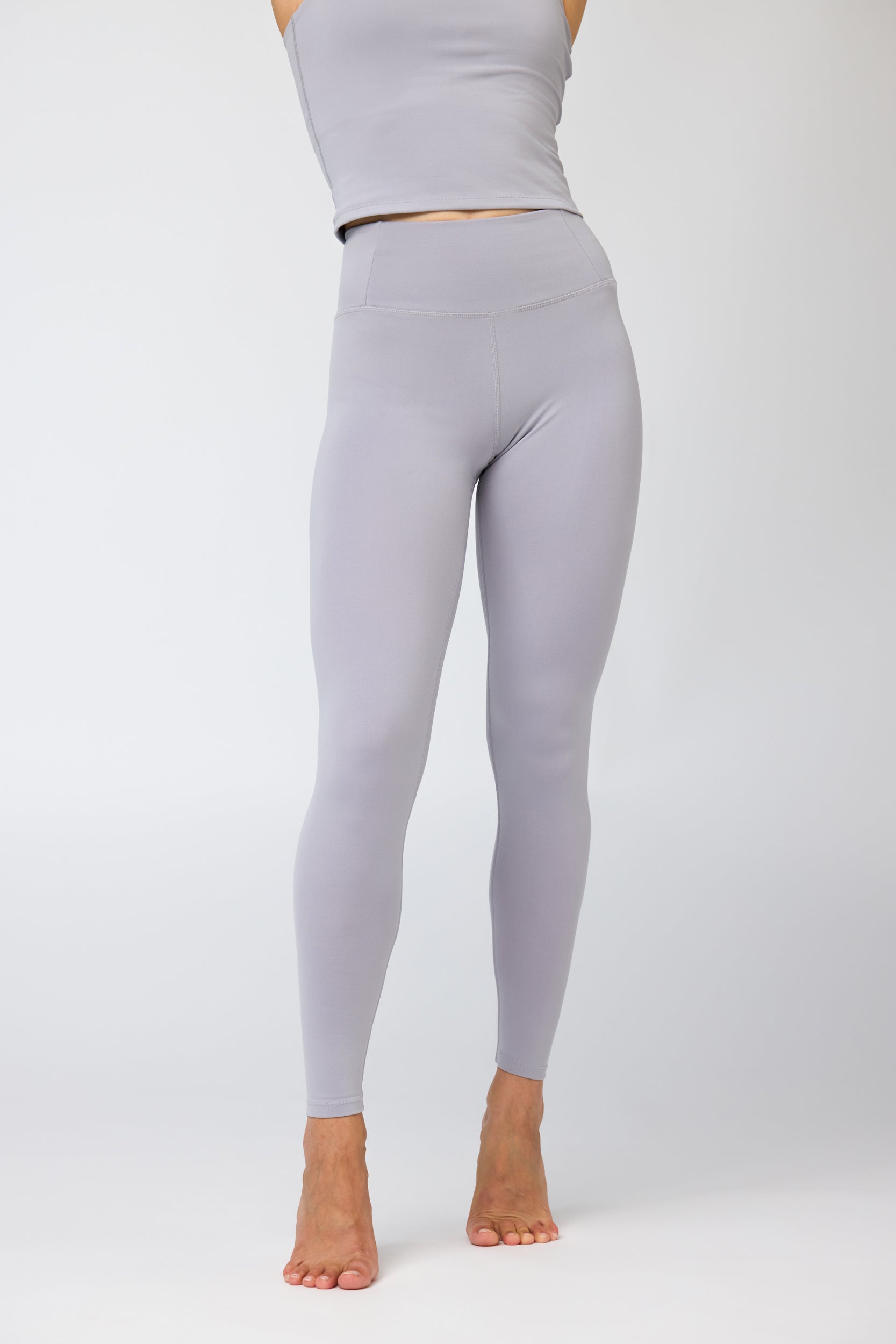 Float High-Rise Legging, Long, Lavender Gem