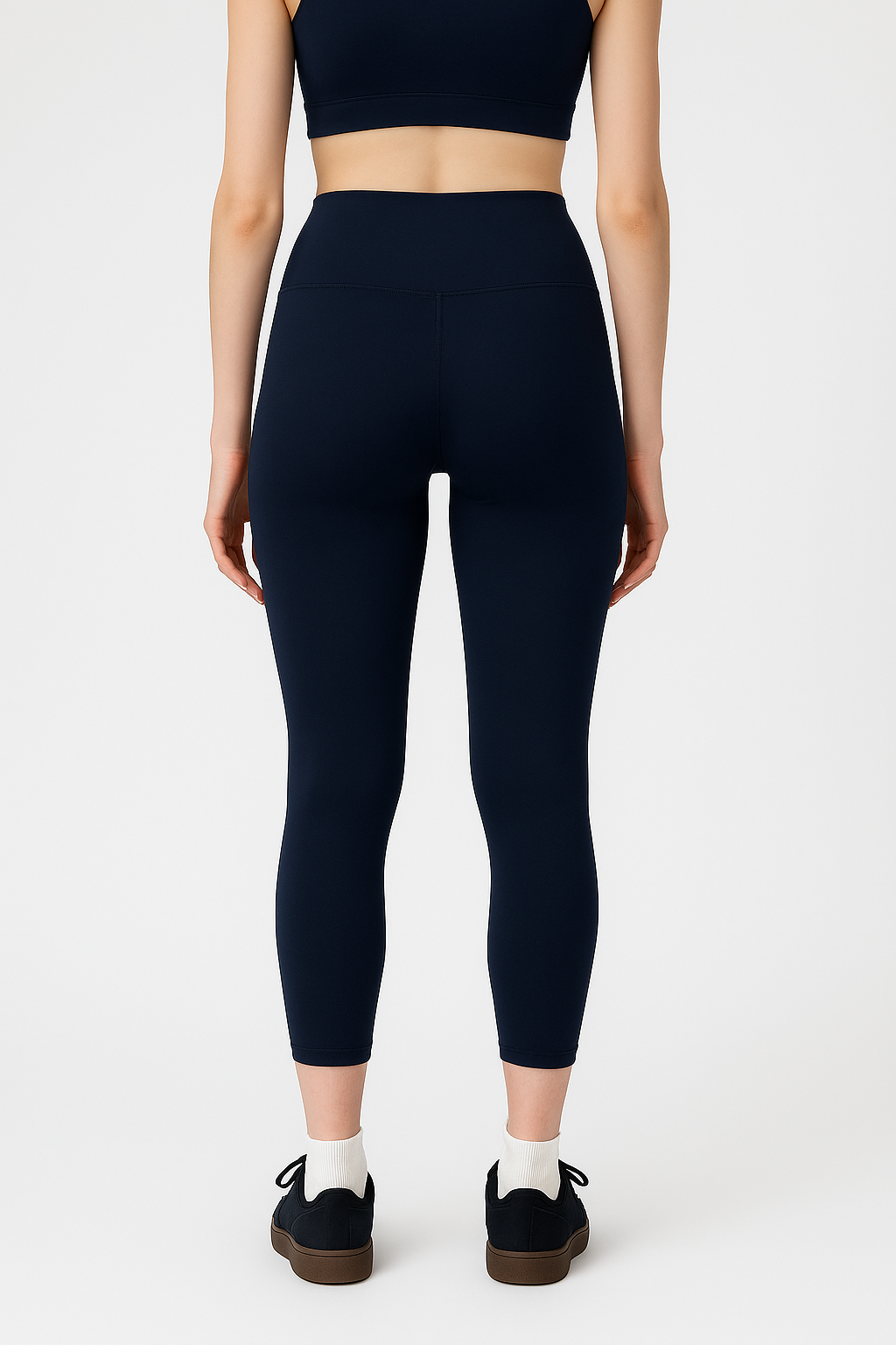 Float High-Rise Legging, 7/8, Black