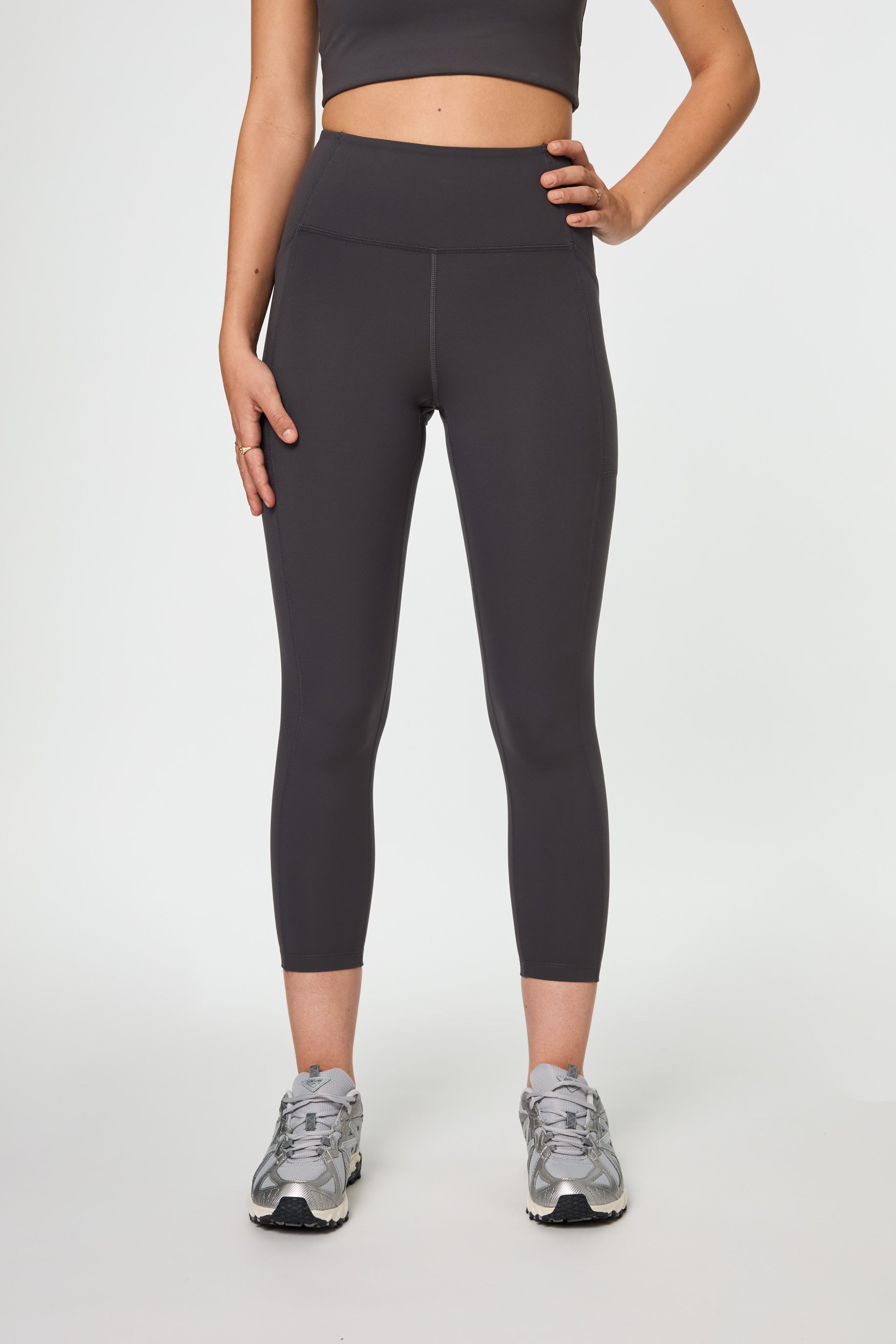 Pocket High-Rise Legging, 7/8, Moon