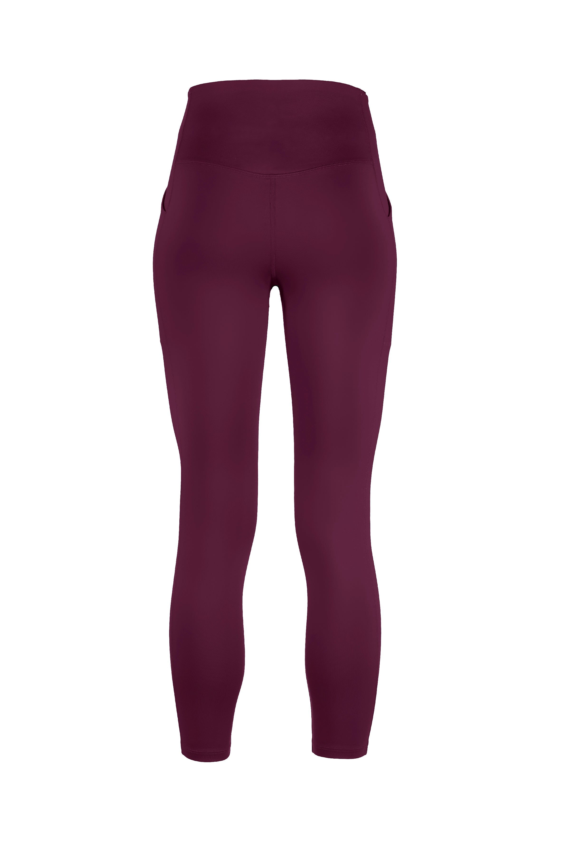 Pocket High-Rise Legging, 7/8, Plum