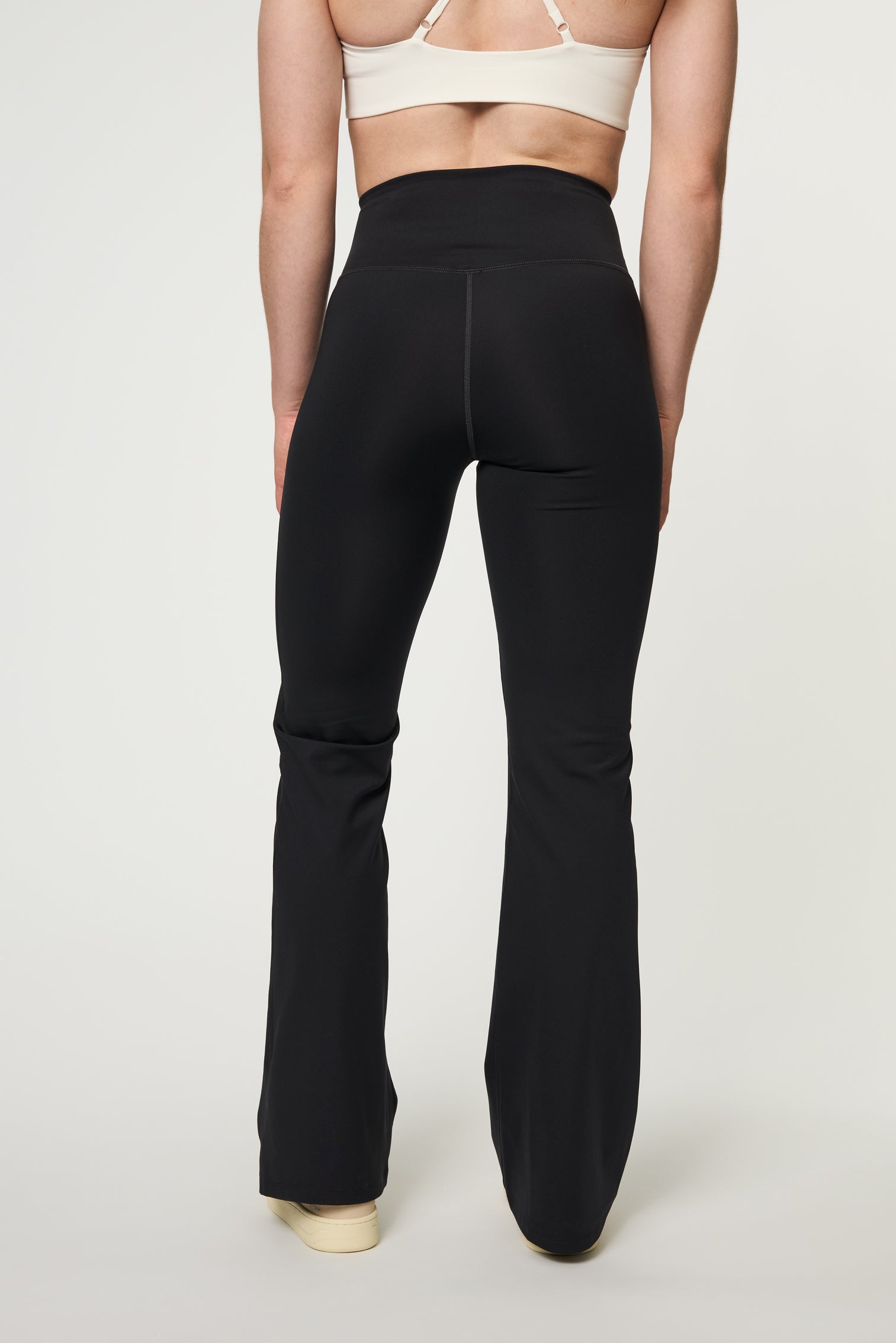 Compressive Flare Legging, Black
