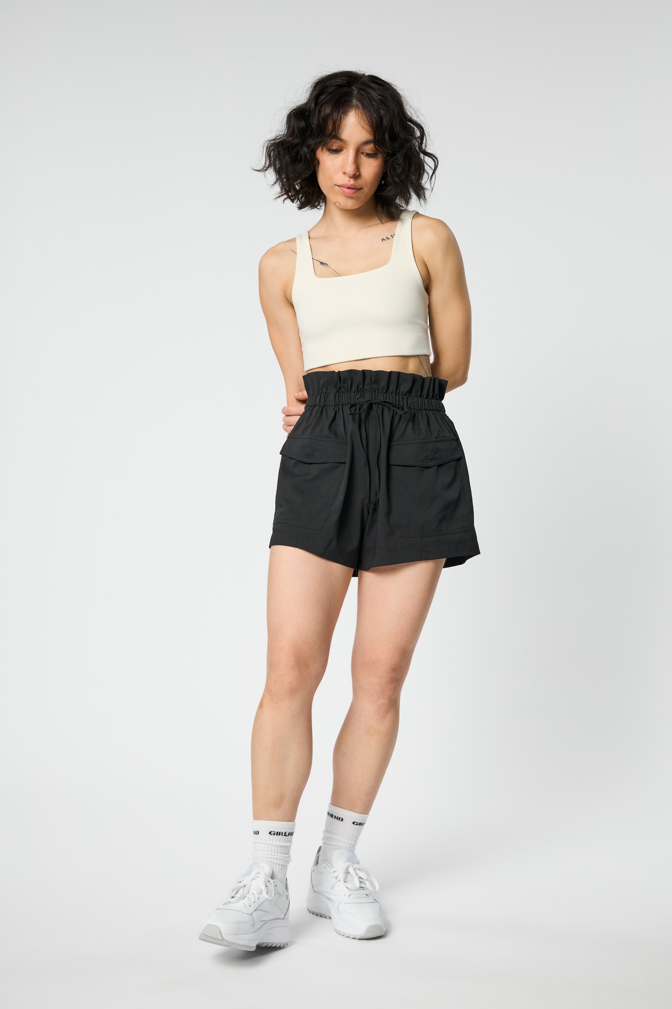 Cora Pocket Shorts, Black