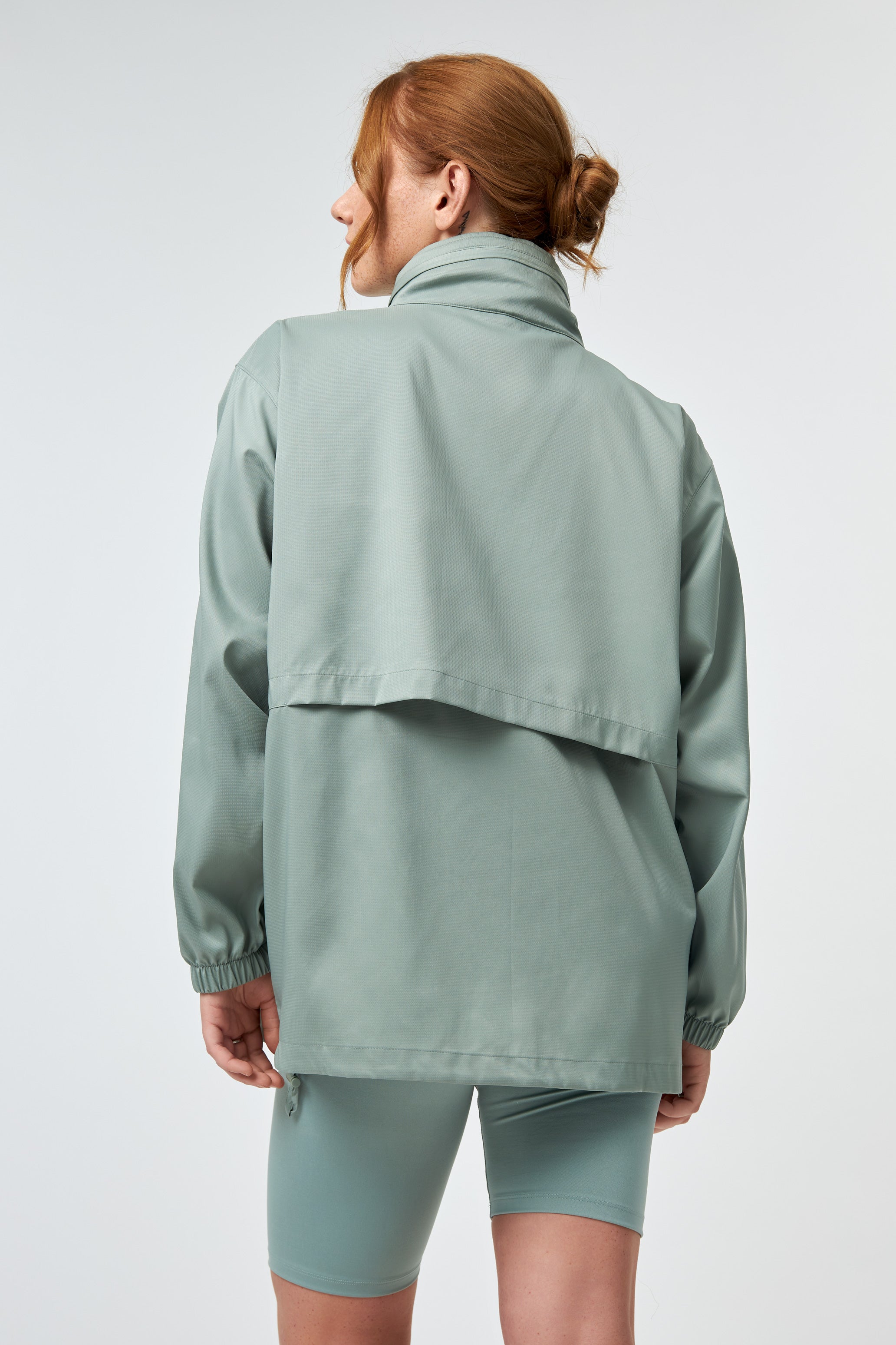 Sideline Windbreaker, Full Zip, Chinoiserie
