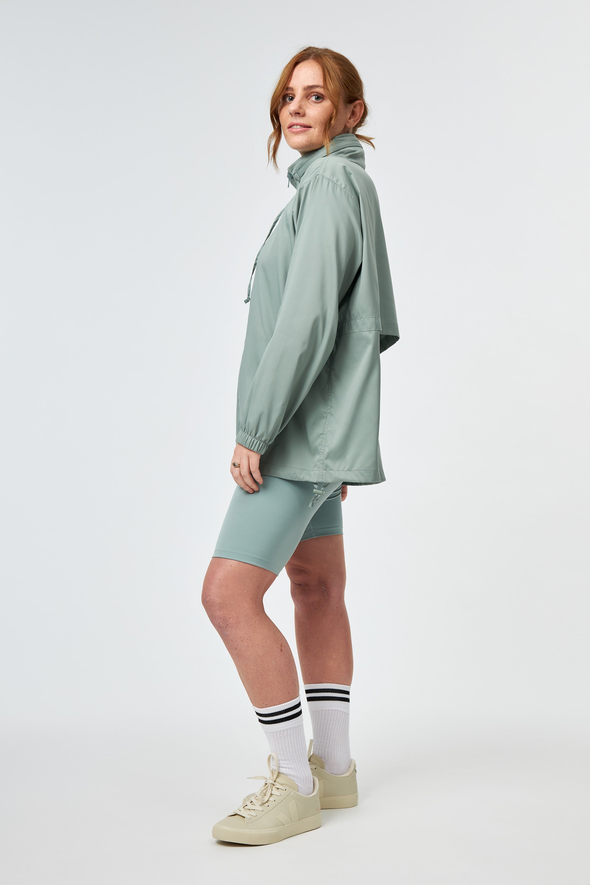Sideline Windbreaker, Full Zip, Chinoiserie