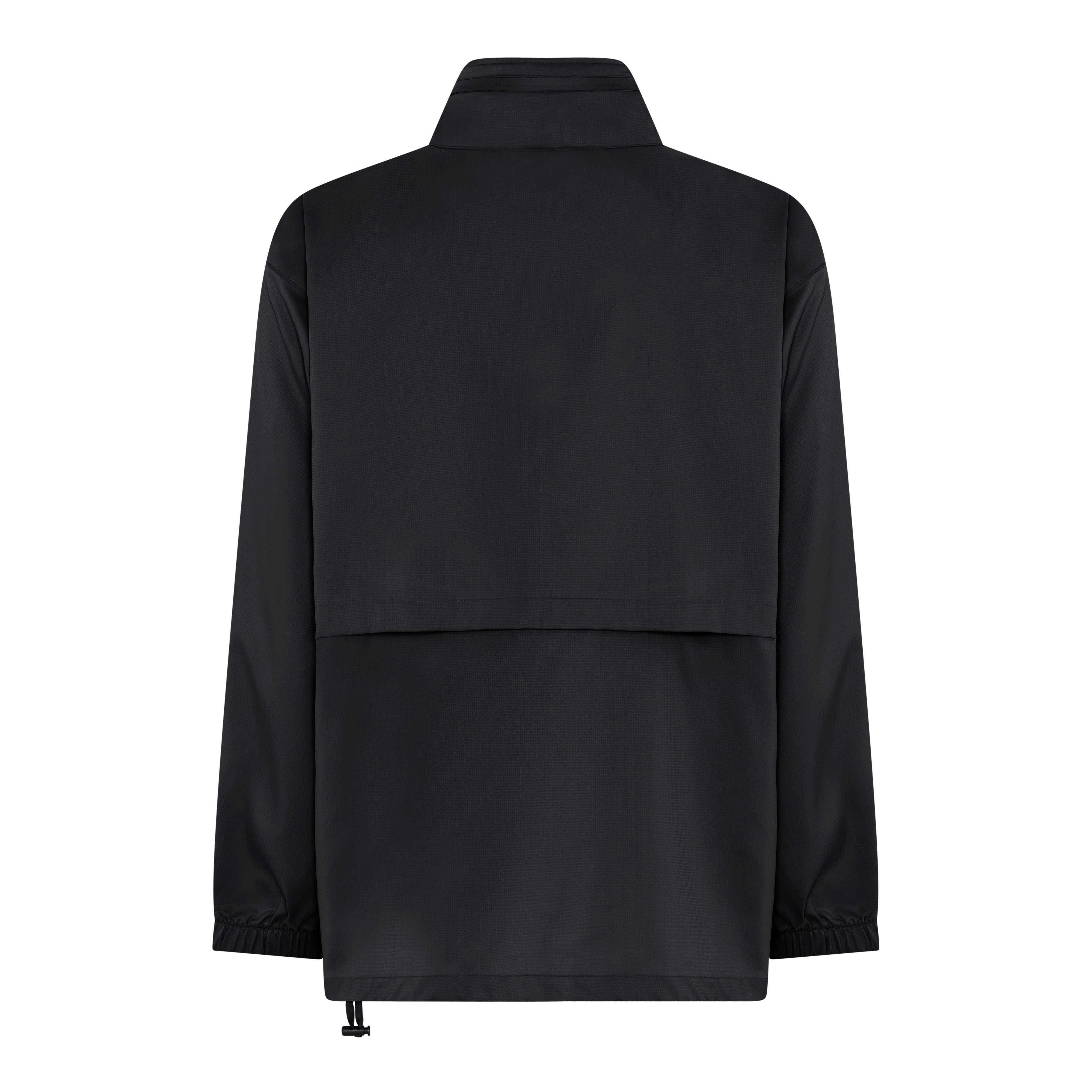 Sideline Windbreaker, Full Zip, Black