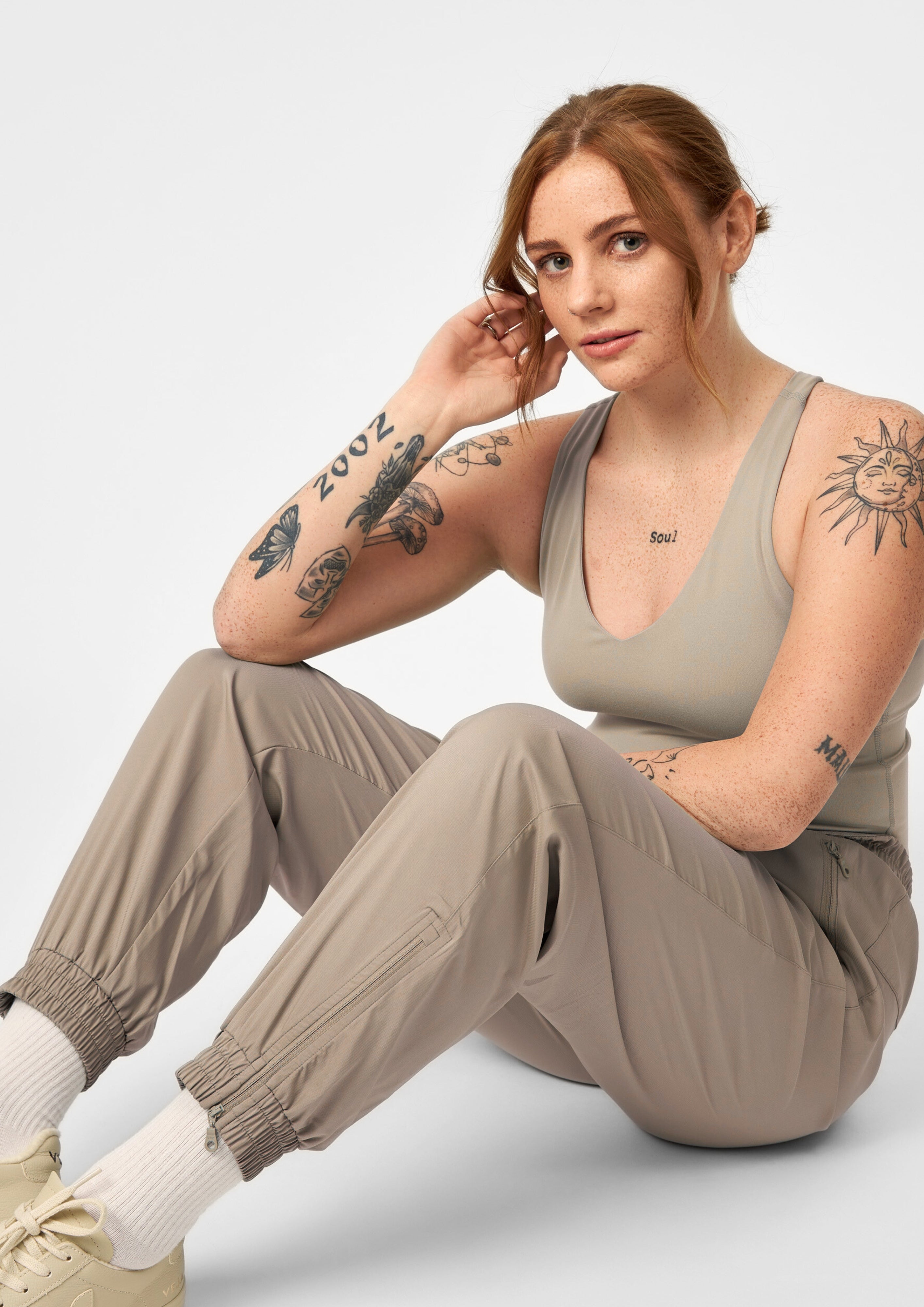 Summit Track Pant, Silver Mink