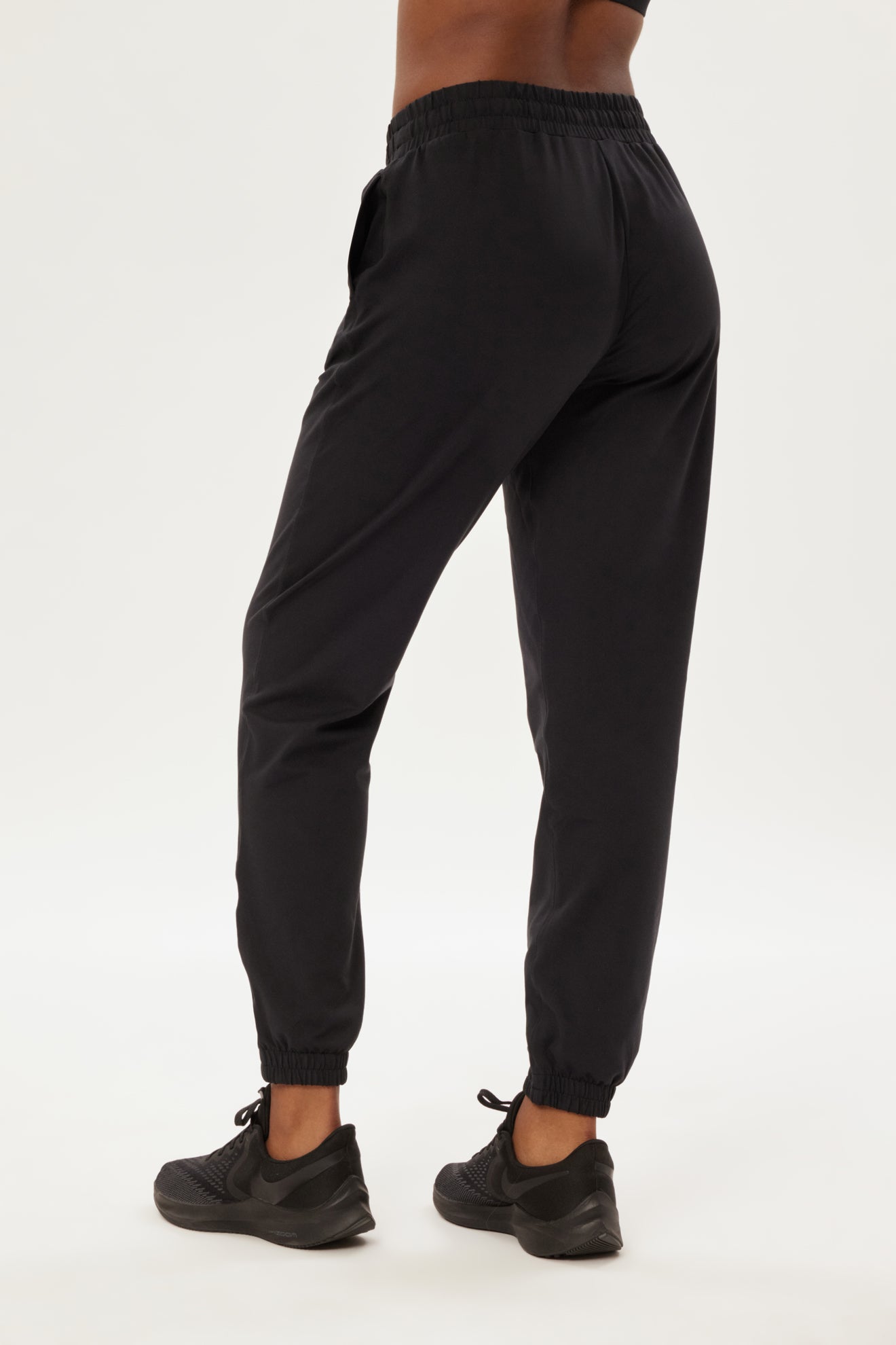 Reset Slim Straight Jogger, Black