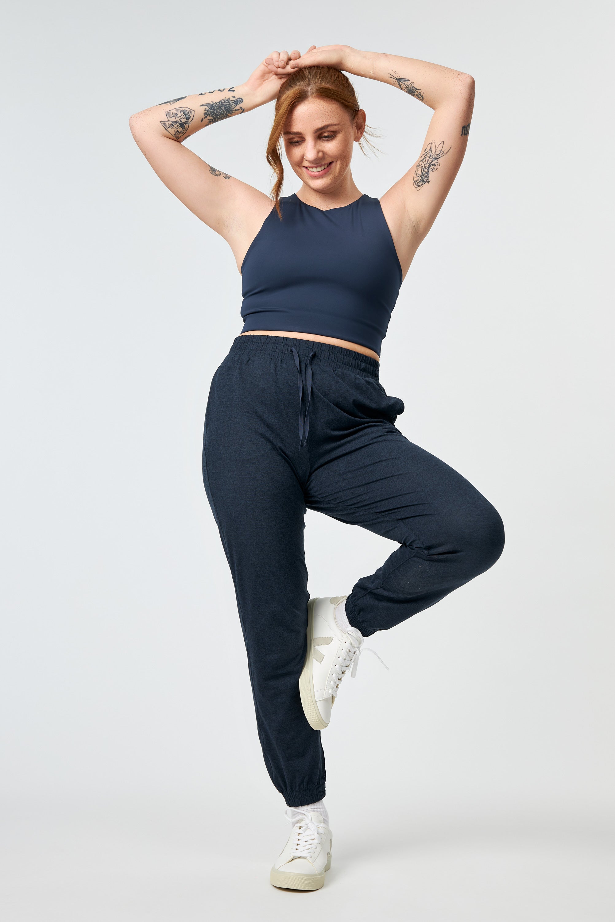 Reset Slim Straight Jogger, Midnight