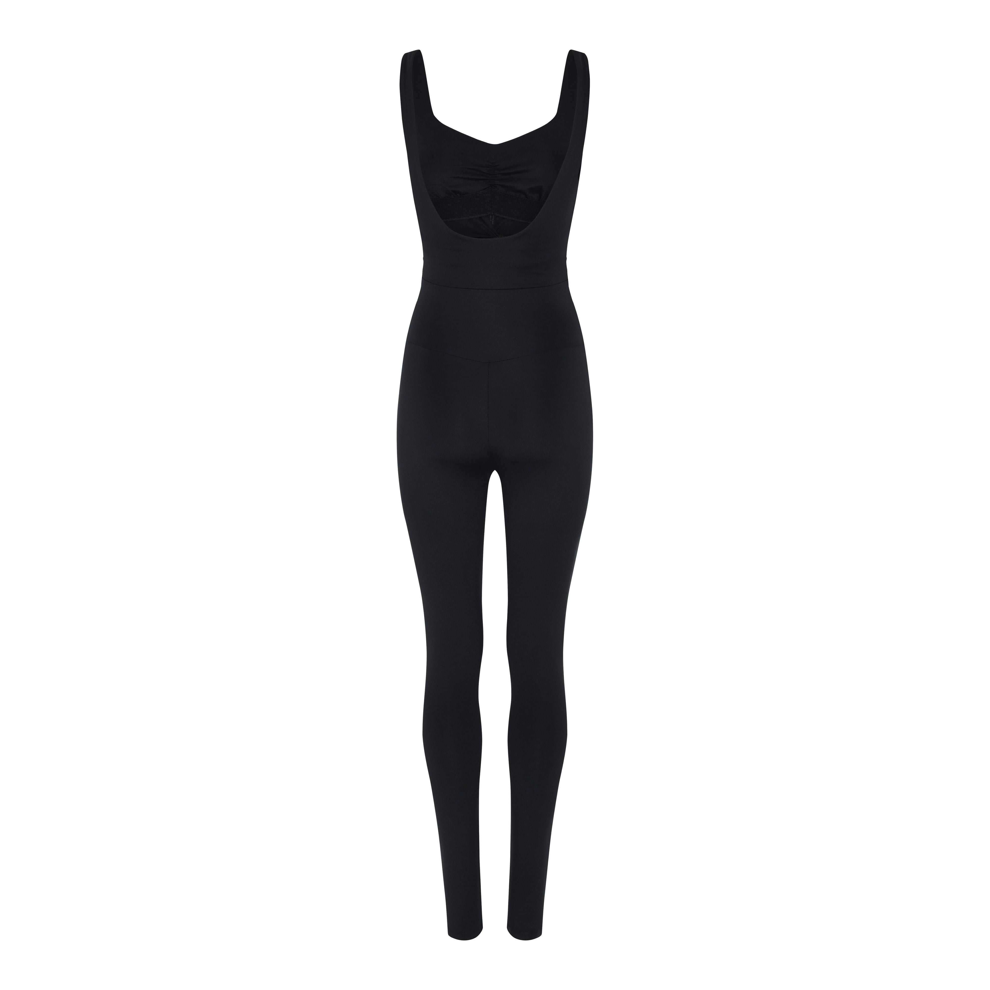 Twist Unitard, Black