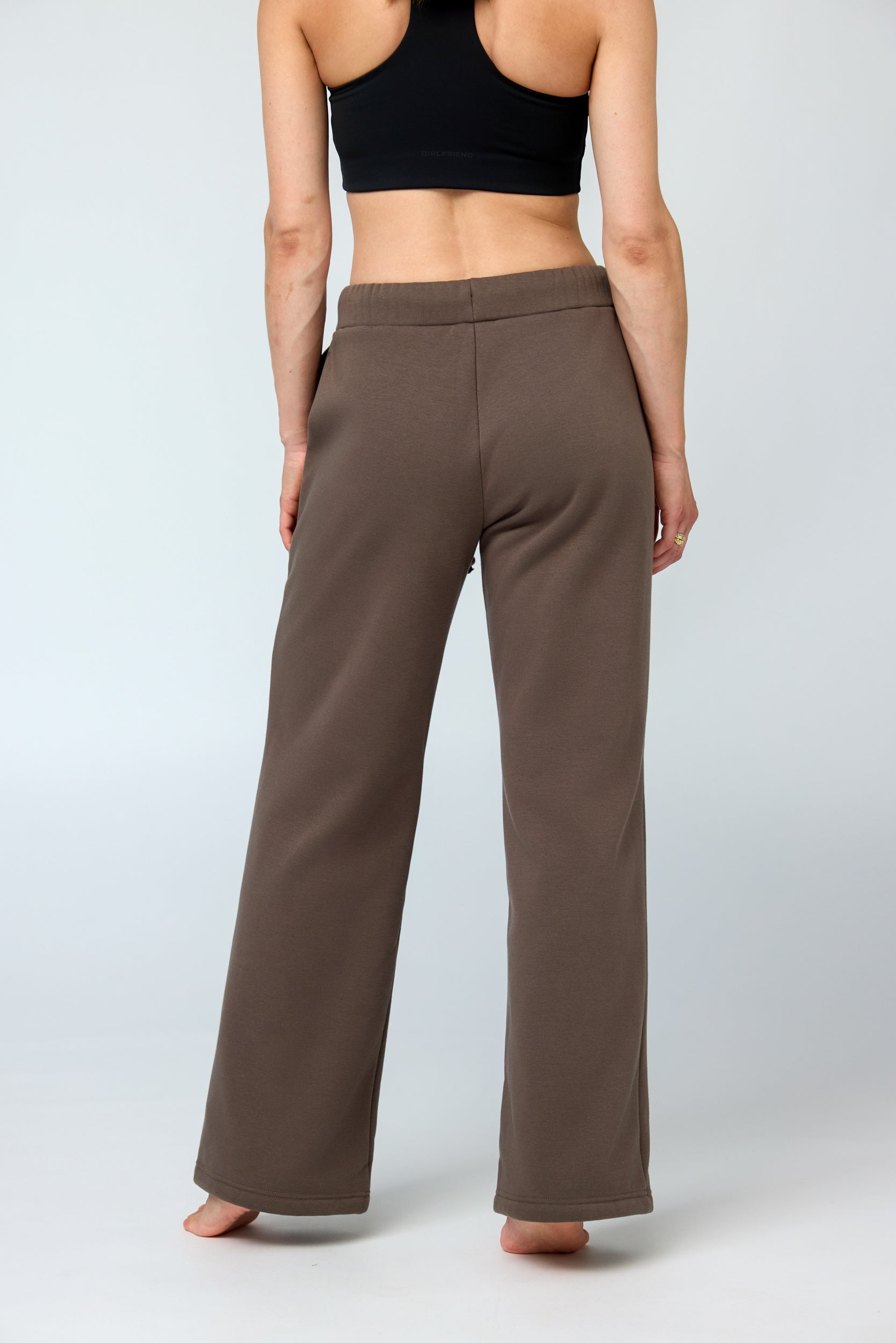 Millie Straight Leg Sweatpant, Mink