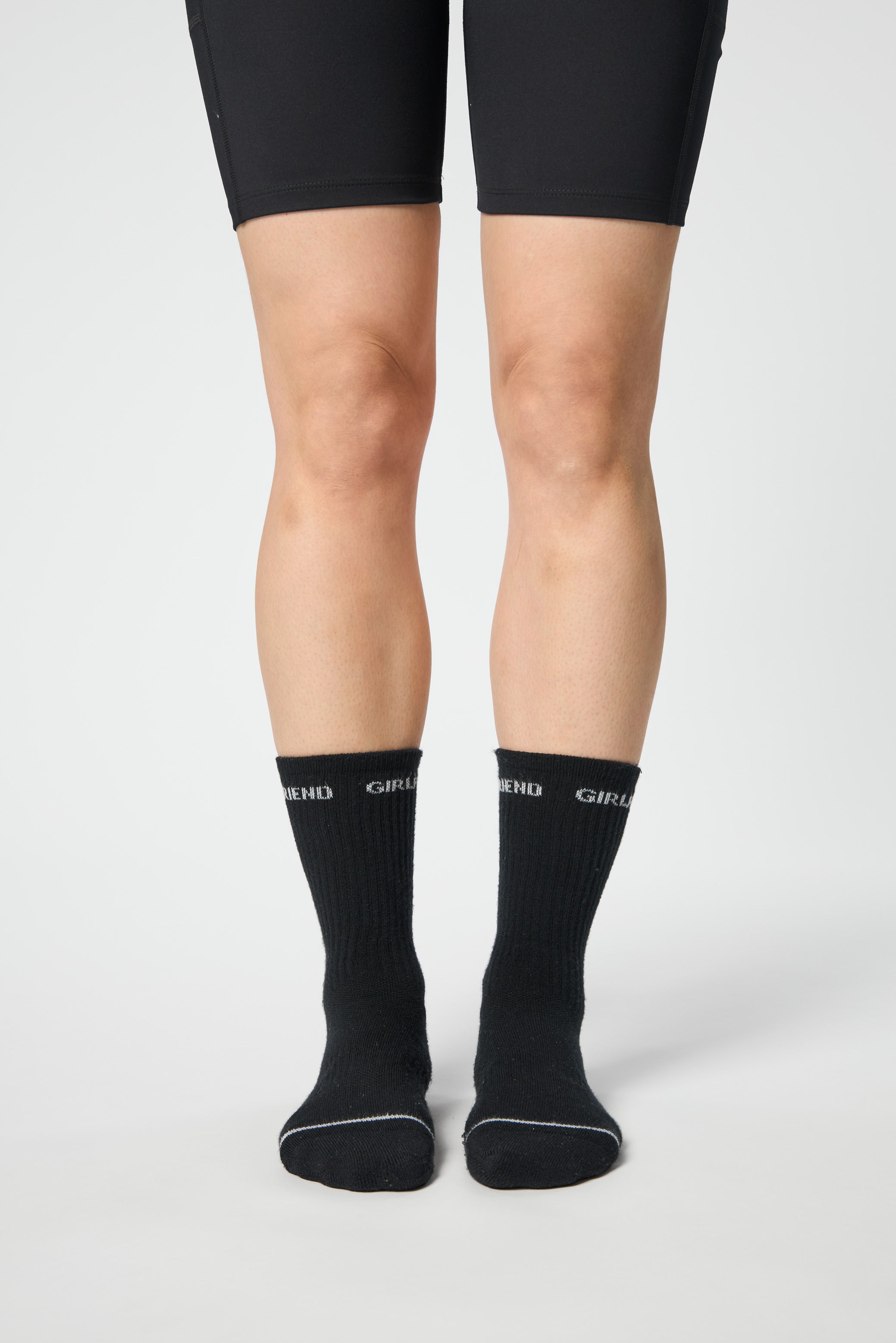 3-Pack Girlfriend Crew Sock, Black